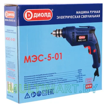 Безударная дрель ДИОЛД МЭС-5-01 картинка 4